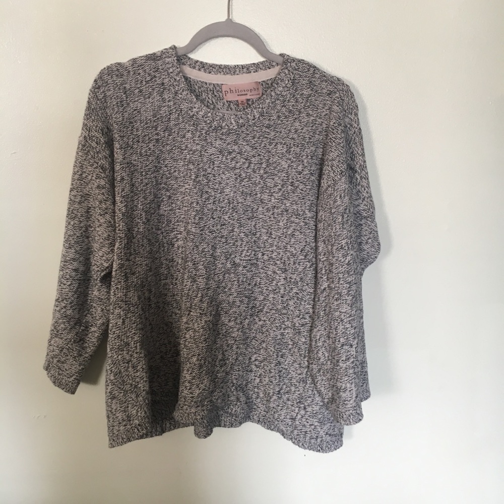 Comfy large grey sweater